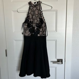 Missguided Lace Skater Dress